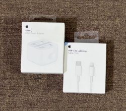 Fast Charging USB-C Adapter and 1m Cable