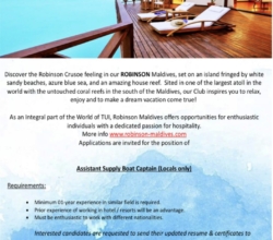 Boat Captain – Local only